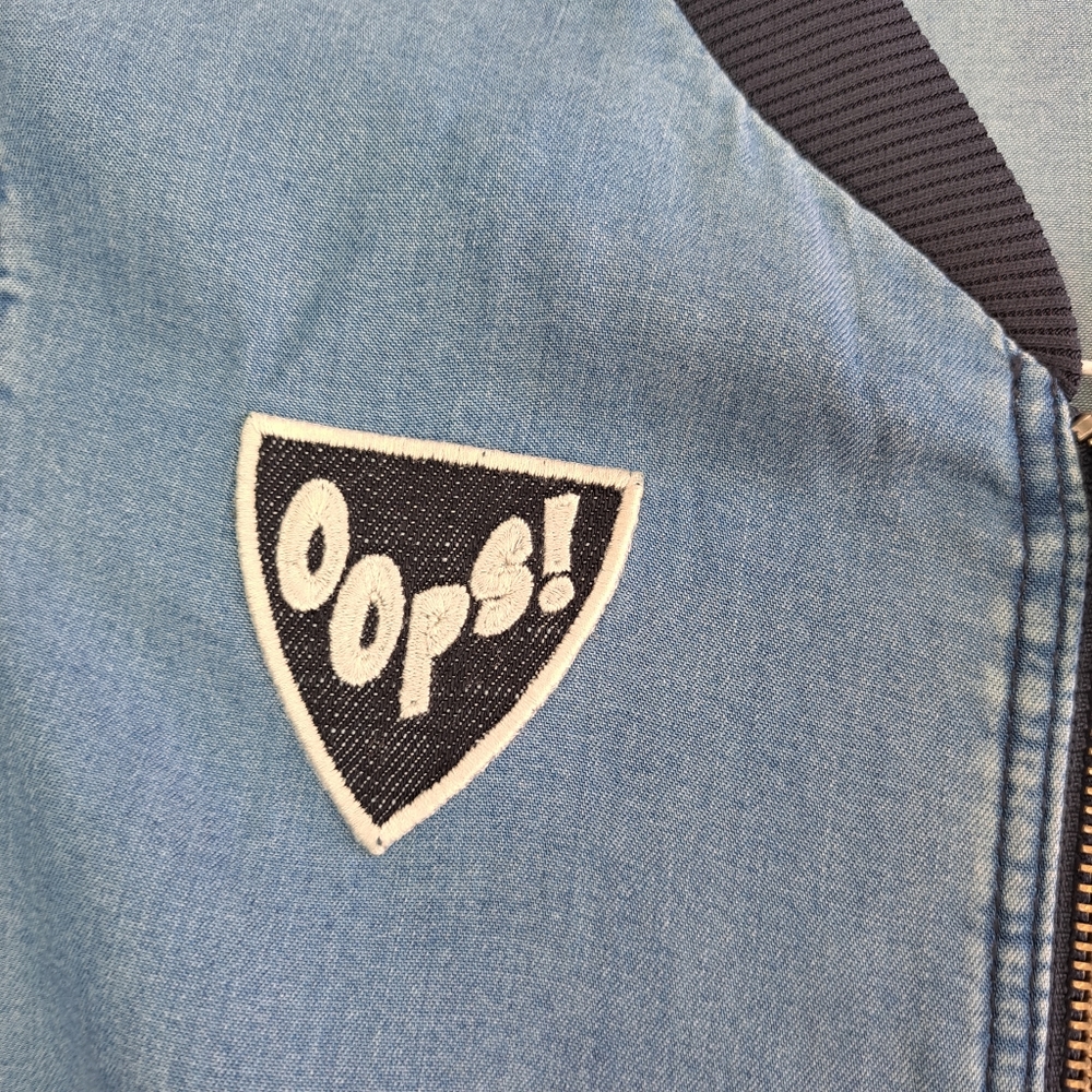 🆕️NWT ZARA BASIC Z1975 DENIM Jacket - Picture 5 of 7